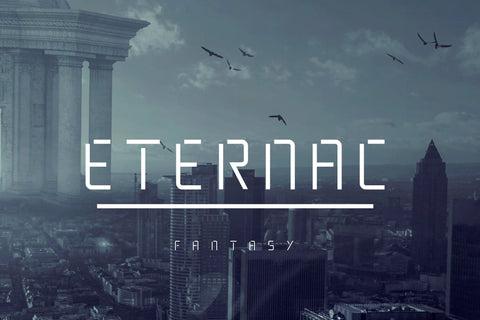 Fanteo Futuristic Typeface Font Balevgraph Studio 