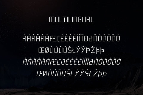 Fanteo Futuristic Typeface Font Balevgraph Studio 