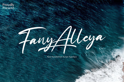 Fany Alleya - Handwritten Font Font StringLabs 