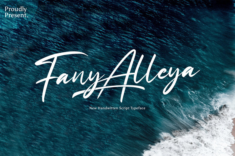 Fany Alleya - Handwritten Font Font StringLabs 