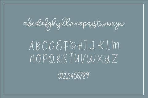 Far & Away Font Helen Patmore 