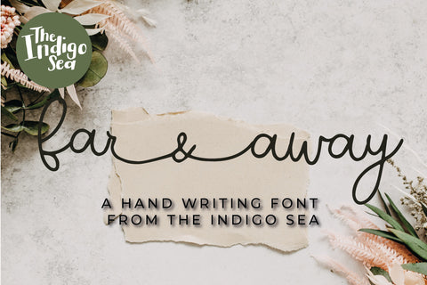 Far & Away Font Helen Patmore 