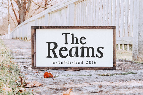 Farm Acres - Handwritten Serif Font Font KA Designs 