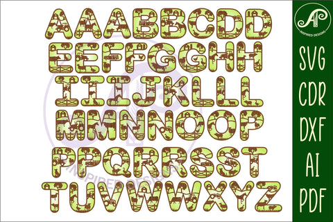 Farming Tools Lettering Farm alphabet letters SVG files - So Fontsy