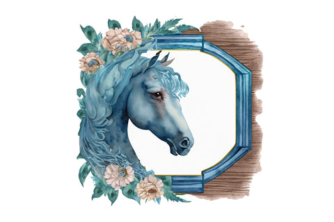 Farm Animals Light Blue Sublimation Sublimation Creativeart88 