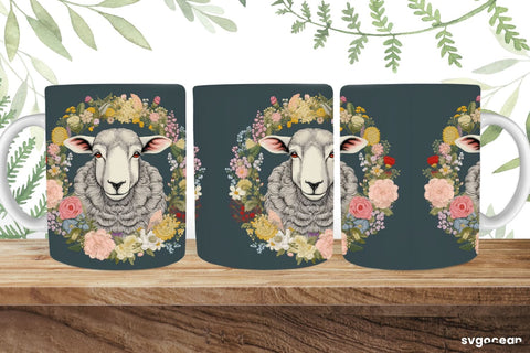 Farm Animals Mug | Embroidery | Sublimation SVG SvgOcean 