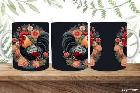 Farm Animals Mug | Embroidery | Sublimation SVG SvgOcean 