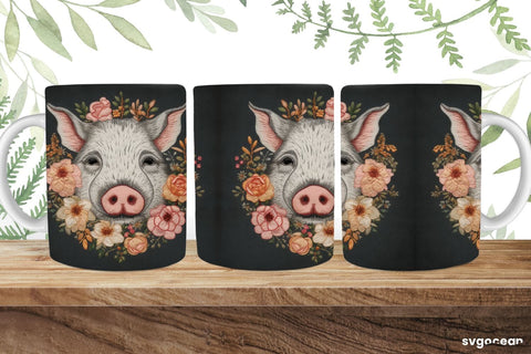 Farm Animals Mug | Embroidery | Sublimation SVG SvgOcean 