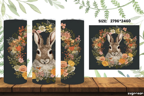 Farm Animals Tumbler Wrap | Embroidery | Sublimation SVG SvgOcean 