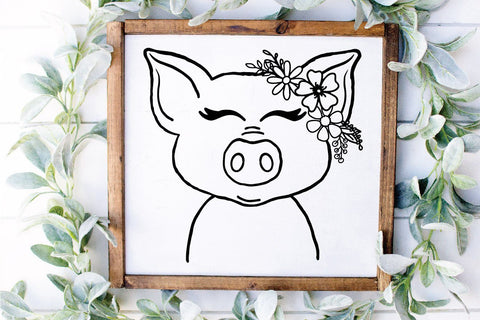 Farm Animals with Flowers SVG Bundle SVG Old Market 