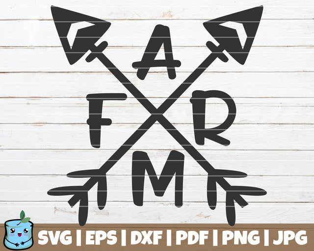 Farm Arrow SVG MintyMarshmallows 