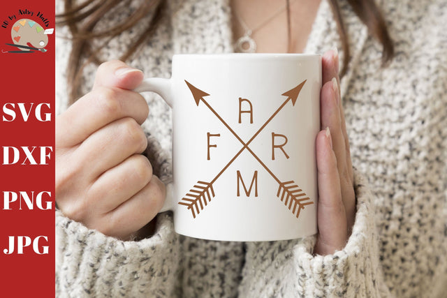 Farm Arrows svg - farmhouse decor - farm decal pillow mug sign SVG The Artsy Spot 