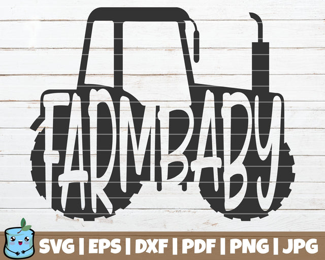 Farm Baby SVG MintyMarshmallows 