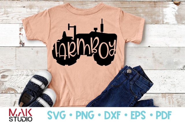Farm boy svg, Farm boy svg file, Farm boy cut file, Farmboy svg, Farmer boy svg, Farm svg, Farm svg file, Country farm boy svg, Tractor svg SVG MAKStudion 
