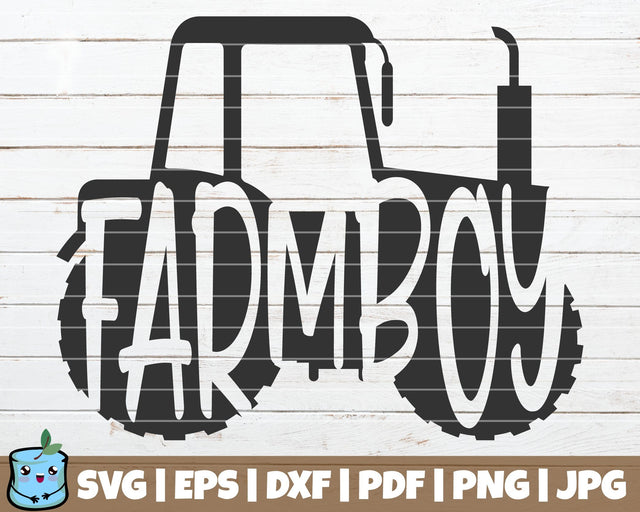 Farm Boy SVG MintyMarshmallows 