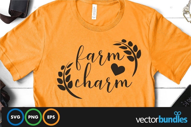 Farm charm quote svg SVG vectorbundles 