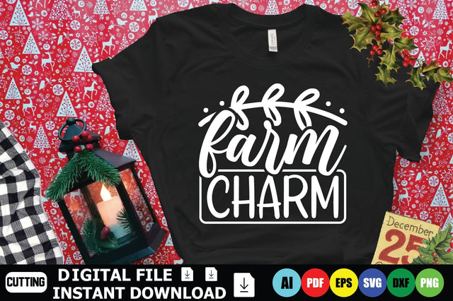 Farm Charm SVG Shahin alam 
