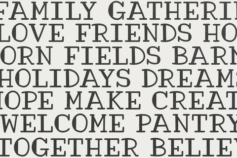 Farm Field - Handwritten Farmhouse Font Font KA Designs 