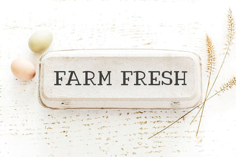 Farm Field - Handwritten Farmhouse Font Font KA Designs 