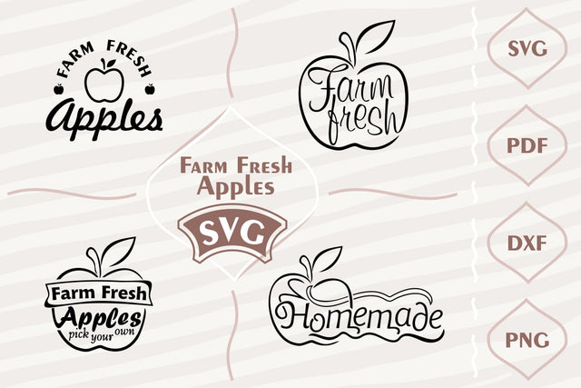 Farm Fresh Apples - SVG bundle SVG Digital Mojito 