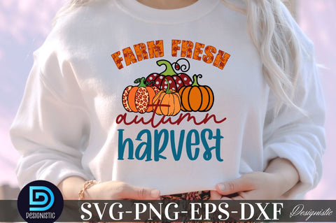 Farm fresh autumn harvest, Fall SVG SVG DESIGNISTIC 