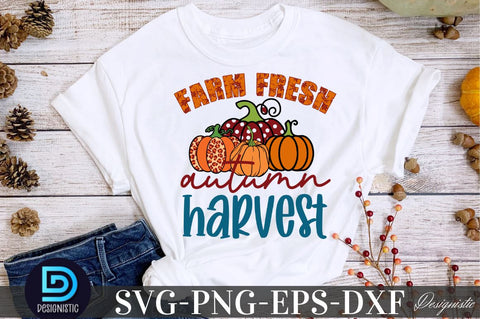 Farm fresh autumn harvest, Fall SVG SVG DESIGNISTIC 