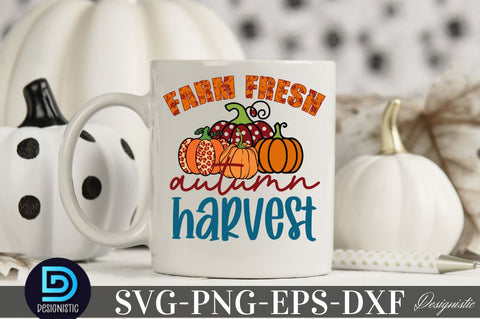 Farm fresh autumn harvest, Fall SVG SVG DESIGNISTIC 