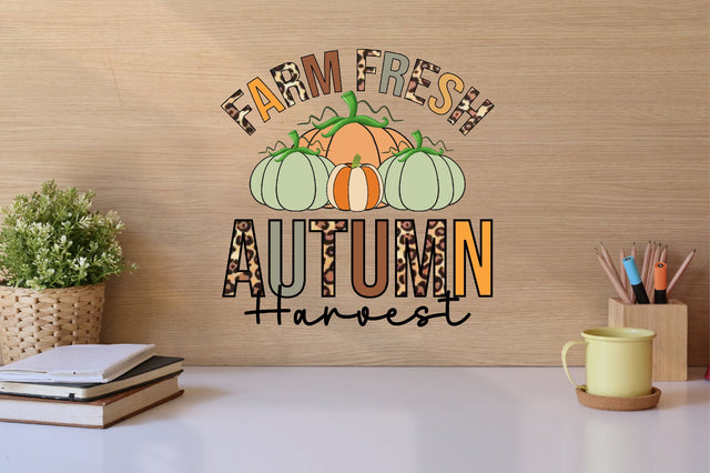 Farm fresh Autumn Harvest sublimation Sublimation SVGista 