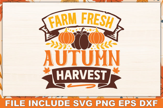 farm fresh autumn harvest SVG Ariyan 