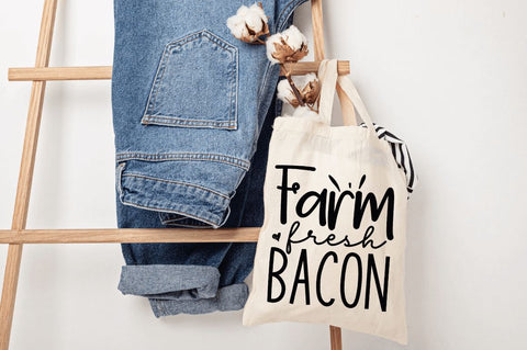 Farm fresh bacon SVG SVG Regulrcrative 