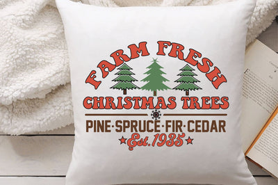 Farm Fresh Christmas Sublimation Creativeart88 