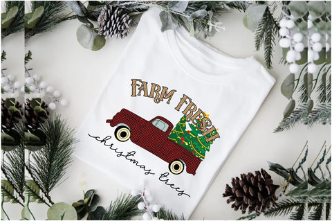 Farm Fresh Christmas Trees Sublimation Sublimation Jagonath Roy 
