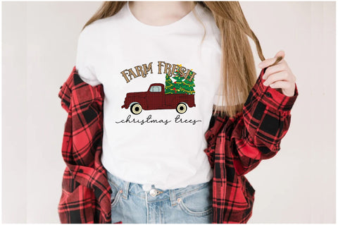 Farm Fresh Christmas Trees Sublimation Sublimation Jagonath Roy 