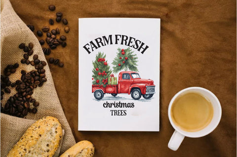 Farm Fresh Christmas Trees Sublimation Sublimation Jagonath Roy 