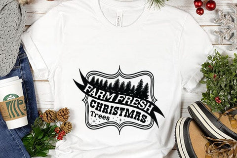 Farm fresh christmas trees SVG Angelina750 