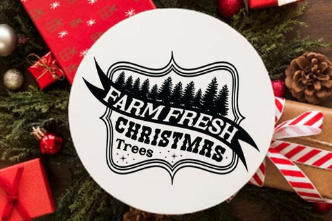 Farm fresh christmas trees SVG Angelina750 
