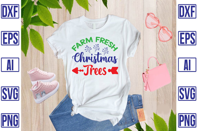 Farm Fresh Christmas Trees SVG CraftlabSvg29 