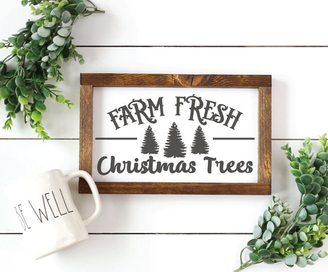 Farm Fresh Christmas Trees SVG Milissa Martini Designs 