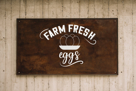 Farm fresh egg svg cut file SVG SmmrDesign 