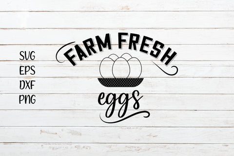 Farm fresh egg svg cut file SVG SmmrDesign 