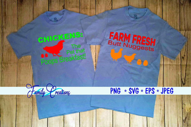 Farm Fresh Eggs Bundle SVG Family Creations 