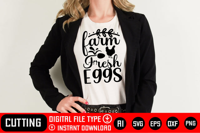 Farm Fresh Eggs SVG CraftlabSvg29 