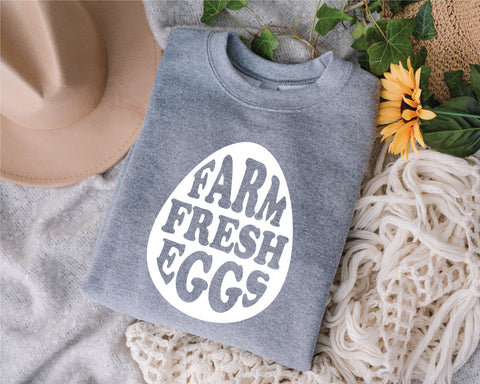 Farm fresh eggs SVG Cricut cut file, Farm fresh eggs sign svg, Farmhouse sign svg, Chicken Cricut svg files, Farm Animal SVG, Farm house svg SVG Fauz 