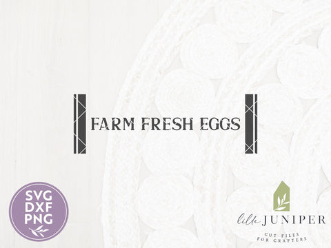 Farm Fresh Eggs SVG Files | Kitchen Cut Files SVG LilleJuniper 