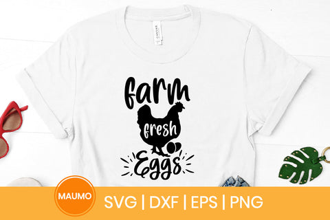 Farm fresh eggs svg quote SVG Maumo Designs 