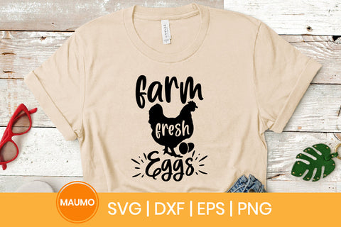 Farm fresh eggs svg quote SVG Maumo Designs 