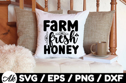 Farm fresh honey svg SVG akazaddesign 