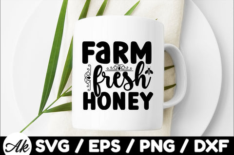 Farm fresh honey svg SVG akazaddesign 