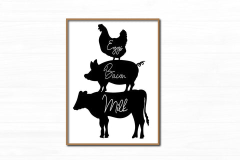 Farm Fresh Market Farmhouse Sign SVG zoellartz 