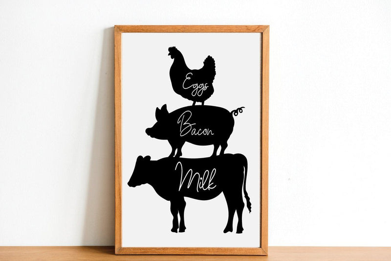 Farm Fresh Market Farmhouse Sign | VIP Extended Use License SVG So_Fontsy_VIP 